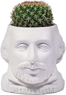 Image of Shakespeare Bust Succulent Planter by the company The Unemployed Philosophers Guild.