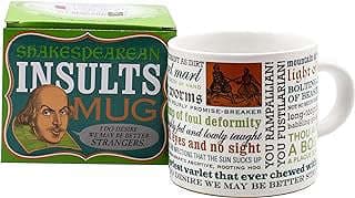 Image of Shakespearean Insults Coffee Mug by the company The Unemployed Philosophers Guild.