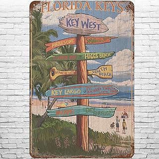 Image of Vintage Key West Sign by the company TheEa.