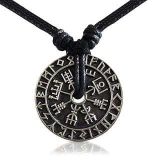 Image of Men's Viking Amulet Necklace by the company TheLittleGreenChange.