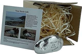 Image of Solid Metal Anniversary Rock by the company Tin Gifts - 10th Wedding Anniversary Gifts.