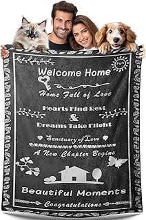 Image of Housewarming Throw Blanket by the company Tinghang STORE.