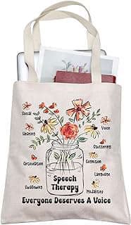 Image of SLP Speech Therapy Tote Bag by the company TOBGBE.