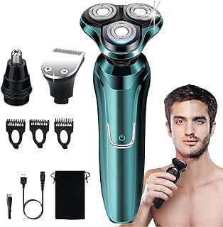 Image of Men's Electric Rotary Razor by the company TOP HEAD SHAVER FOR MEN.
