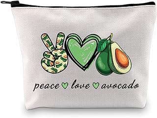 Image of Avocado Themed Makeup Pouch by the company TOPSOCKS.