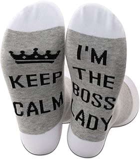 Image of Boss Lady Novelty Socks by the company TOPSOCKS.