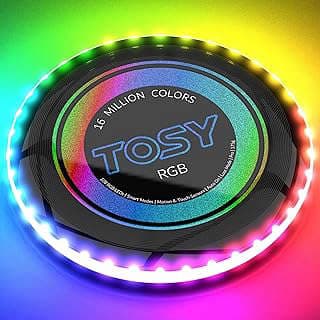 Image of RGB LED Flying Disc by the company TOSY Store.