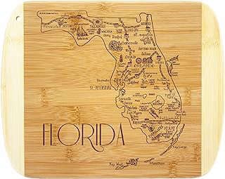 Image of Florida-Shaped Cutting Board by the company Totally Bamboo.