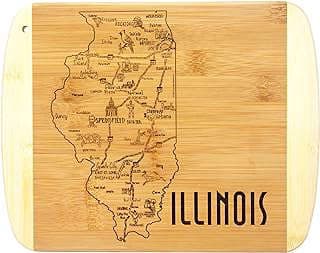 Image of Illinois State Cutting Board by the company Totally Bamboo.