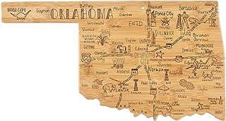 Image of Oklahoma Shaped Cutting Board by the company Totally Bamboo.