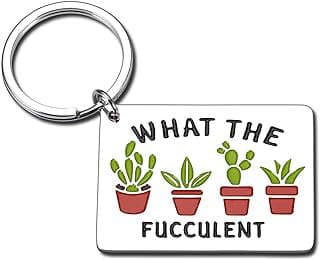 Image of Succulent Cactus Keychain by the company ToYoufromMe.