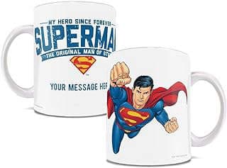 Image of Personalized Superman Ceramic Mug by the company Trend Setters Ltd..