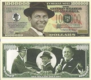 Image of Frank Sinatra Novelty Money Pack by the company TrendyLuz USA.