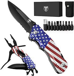 Image of American Flag Pocket Knife by the company TRSCIND-US.