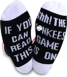 Image of Baseball Themed Socks by the company TSOTMO.