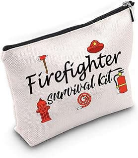 Image of Firefighter Themed Makeup Bag by the company TSOTMO.