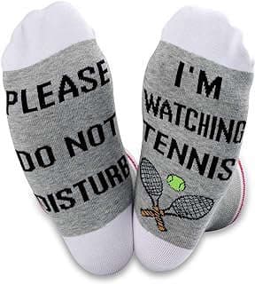 Image of Tennis Novelty Crew Socks by the company TSOTMO.