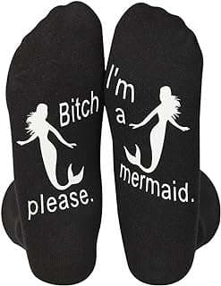 Image of Mermaid Theme Novelty Socks by the company Udobuy.