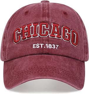 Image of Chicago Embroidered Baseball Cap by the company UMiCHOi.