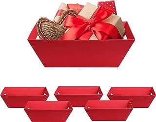 Image of Red Gift Baskets with Handles by the company Upper Midland Products.