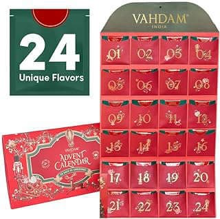 Image of Tea Advent Calendar Set by the company Vahdam Tea.