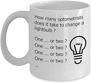 Image of Optometrist Themed Humor Mug by the company VDGifts.
