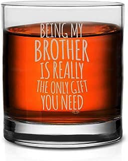 Image of Brother Themed Whiskey Glass by the company Veracco.