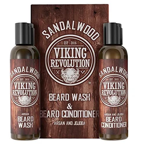 Image of Beard Shampoo and Conditioner by the company Viking Revolution.