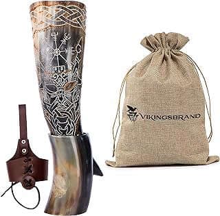 Image of Viking Drinking Horn Set by the company VikingsBrand.