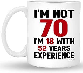 Image of 70th Birthday Commemorative Mug by the company Vivulla68.