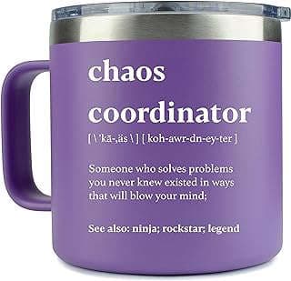 Image of Chaos Coordinator Mug Tumbler by the company Voudrais_Wholesale.