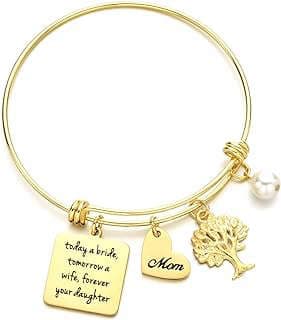 Image of Adjustable Gold Wedding Bracelet by the company Walking on Moonlight.