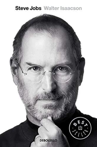 Imagem de Steve Jobs da empresa Walter Isaacson.