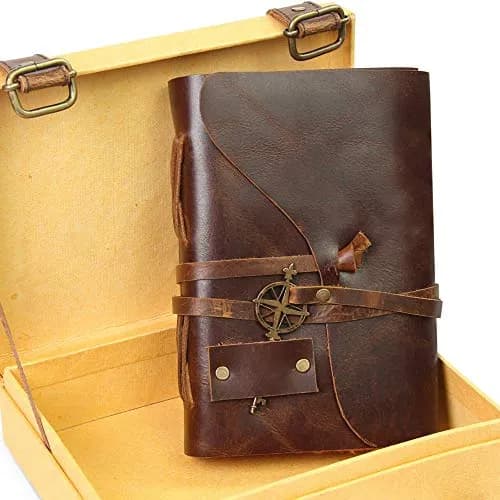 Image of Old Leather Diary by the company Wanderings.