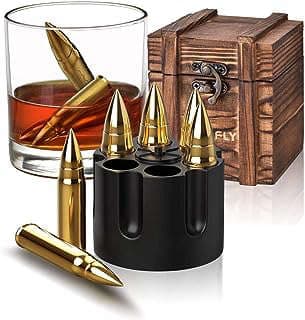 Image of Whiskey Stones Gift Set by the company Waxnne.