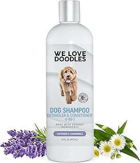 Image of Organic Dog Shampoo Lavender by the company We Love Doodles.