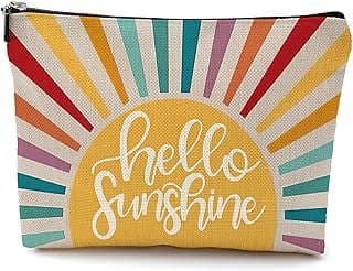 Image of Inspirational Sunshine Makeup Bag by the company weijiawei.