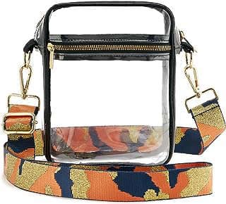 Image of Stadium Approved Clear Crossbody Bag by the company WEIMZC.