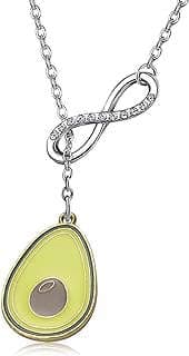 Image of Avocado Charm Friendship Necklace by the company WENATA.