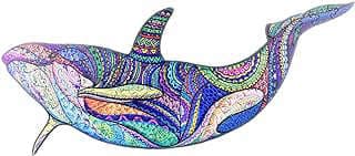 Image of Whale Wooden Jigsaw Puzzle by the company Wetufin-shop.