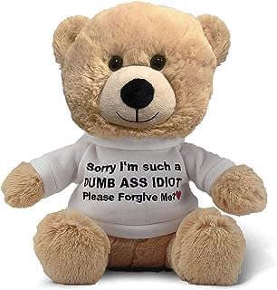 Image of Apology Teddy Bear by the company Witty Humor US.