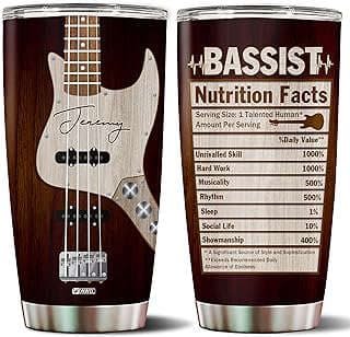 Image of Personalized Bassist Insulated Tumbler by the company WONWIX.
