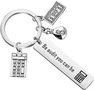 Image of Accountant Themed Keychain by the company WSNANG.