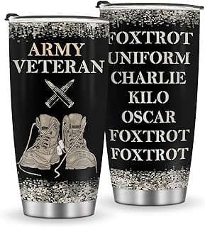Image of Military Themed Travel Tumbler by the company WXPP.