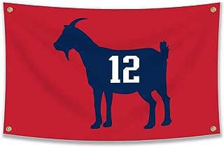 Image of Tom Brady Goat Wall Flag by the company XEODE.