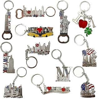 Image of NYC Souvenir Keychains Pack by the company XWDIRECT LLC.