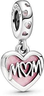 Image of Mom Heart Dangle Charm by the company YAKBUKI INC.