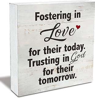 Image of Wooden Foster Parent Sign by the company yanwensh.
