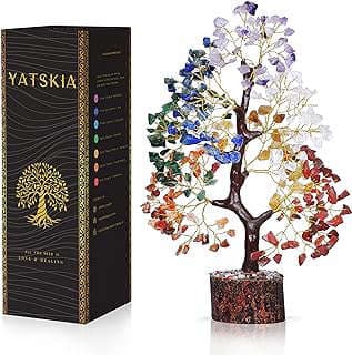 Image of Crystal Chakra Tree Decoration by the company YATHABI-INC.