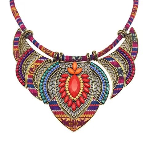 Image of Ethnic Necklace by the company Yazilind.